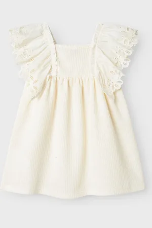 NAME IT Lace Ribbed Cotton Sundress116122cm