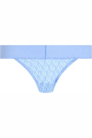 Calvin Klein Logo Lace Trim Low Rise Bikini Briefssmall