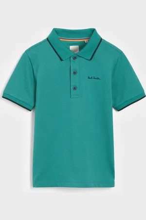 Paul Smith Boys Short Sleeve Signature 100% Cotton Polo Shirt3 - 4 år (98 - 104cm)