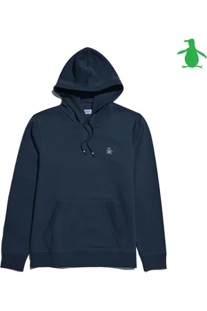 Original Penguin Sticker Pete 100% Organic Cotton HoodieX-Large