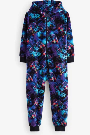Next All-In-One Fleece Pyjamas (3-16yrs)104110cm