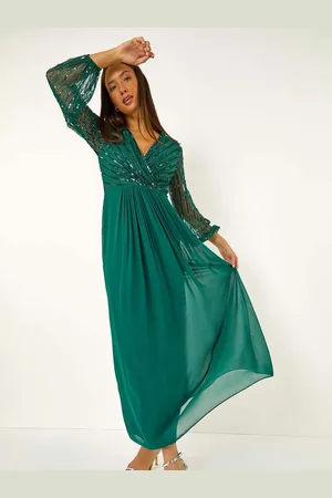 Roman Sparkle Bead Embellished Maxi Dress38