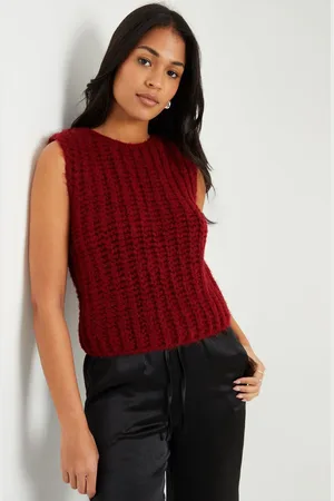 Threadbare Chunky strikket vest40