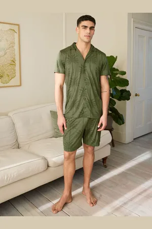 Chelsea Peers Palm Print Short Pyjamas Setmedium