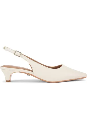 Carvela Cream Carina Sling Shoes