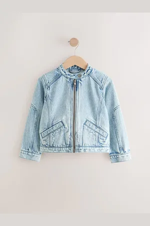Next 100% Cotton Denim Motocross Biker Jacket (3-16yrs)146152cm