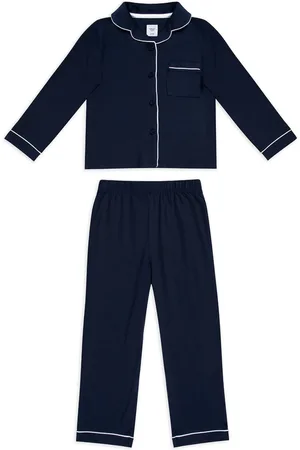 Chelsea Peers Kids TENCEL Modal Long Button-Up Pyjamas Set5 - 6 år (110 - 116cm)