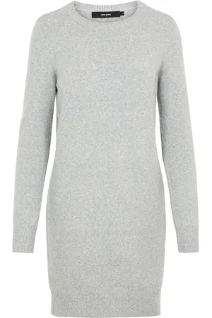 VERO MODA Soft Touch Round Neck Knitted Jumper Dress36