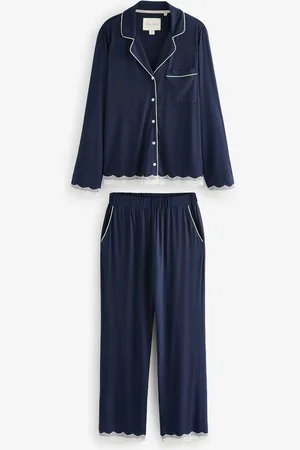 Laura Ashley Modal Button Through Pyjamas Set38