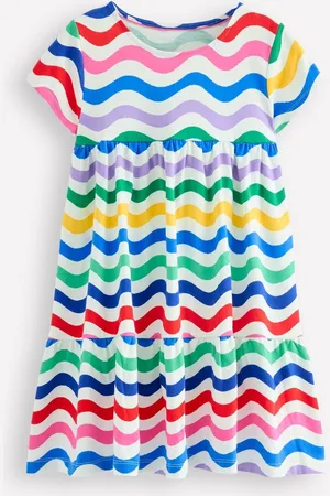Boden 100% Cotton Ariel Twirly Jersey Dress134140cm