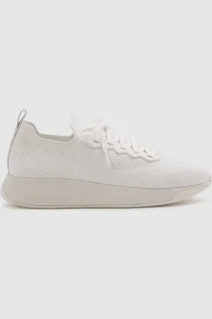 Reiss Time Hybrid Knit Running Trainers