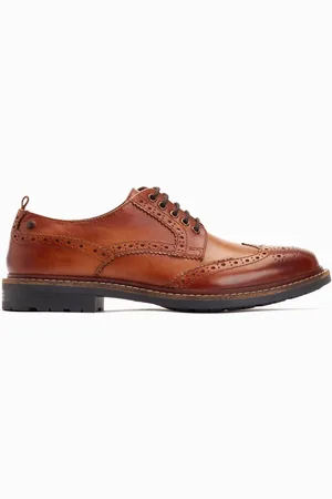 Base London Jagger Lace-Up Brogue Shoes