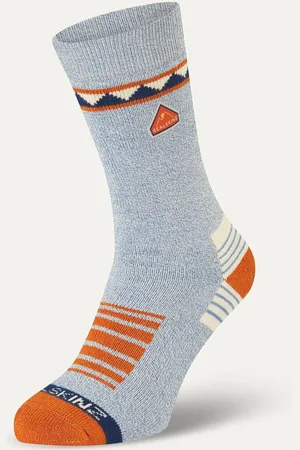 Sealskinz Kimberley Bamboo Mid Length Hiking SocksL