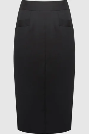 Reiss Haisley Skræddersyet / tætsiddende Wool Blend Pencil Nederdele36