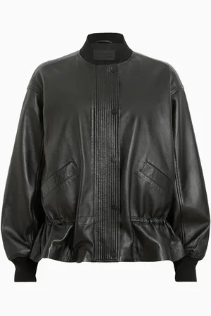 AllSaints AllSaints Sofi Leather Bomber Jacket38