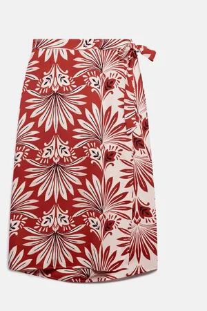 mint&berry Tryk Wrap Nederdele46