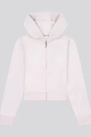 Juicy Couture Diamanté Zip Through Hættetrøje134140cm
