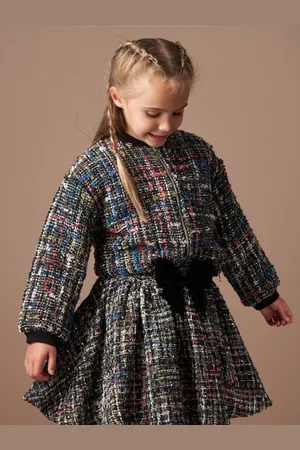 Angel & Rocket Dancia Tweed Bomber Jakke7 år (122cm)