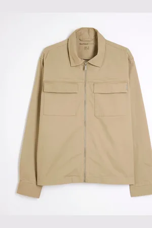 River Island Clean Zipper Overshirtlarge