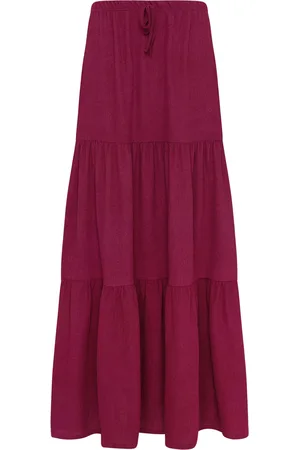 Long Tall Sally Crinkle Tieder Skirt36 Høj