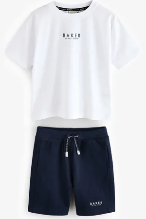Ted Baker Oversized 100% Cotton T-Shirt And Shorts Set116122cm