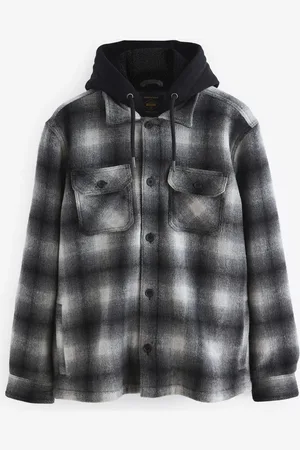 Next Check Hooded Borg Lined ShacketM