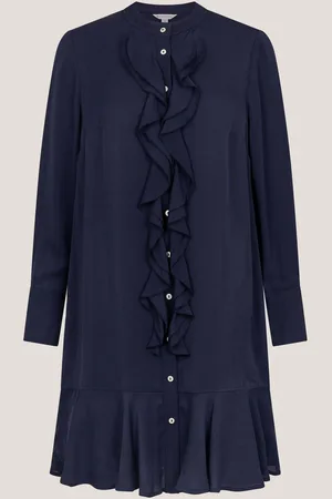 Monsoon Lara Long Sleeve Frill DressStor