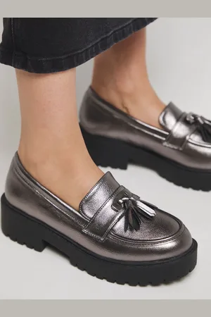 Simply Be Extra Wide Fit Tassel Detail Chunky Loafers