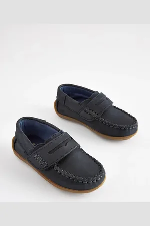 Next Penny Loafers i læder med berørings- og tætlukning