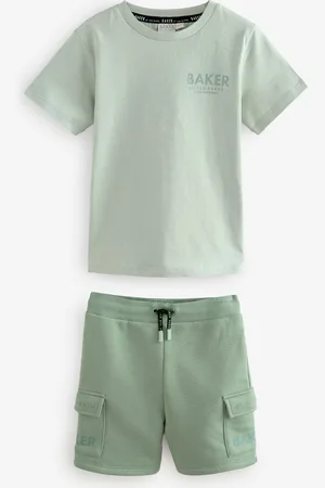 Ted Baker Graphic T-Shirt and Cargo Shorts Set116122cm