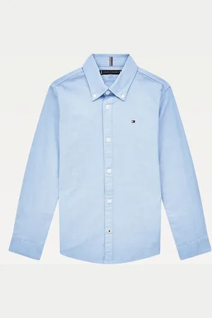 Tommy Hilfiger Stræk Oxford Skjorter12 år (152cm)