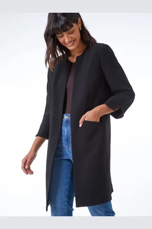Roman Textured Longline Jacket40