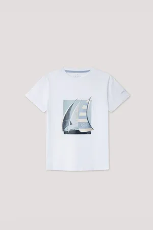 Hackett Classic Fit Sailboat T-Shirt166168cm
