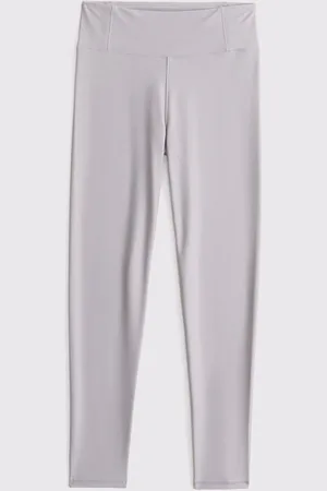 Abercrombie & Fitch Grå Active Athleisure Sports Leggings7 - 8 år (122 - 128cm)