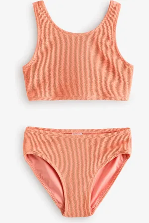 Next Textured Bikini (3-16yrs)7 år (122cm)
