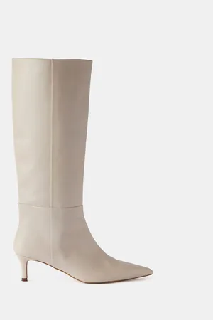 mint&berry Leather Long Knee High Støvler