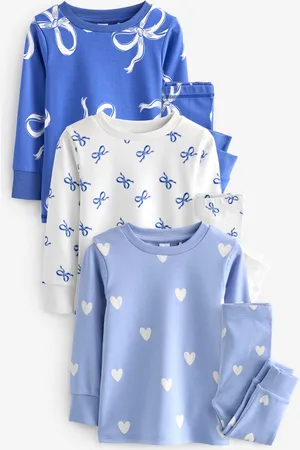 Next 3 Pakke 100% Cotton Putte Pyjamas (9mdr.-12år)1.5 - 2 år (86 - 92cm)