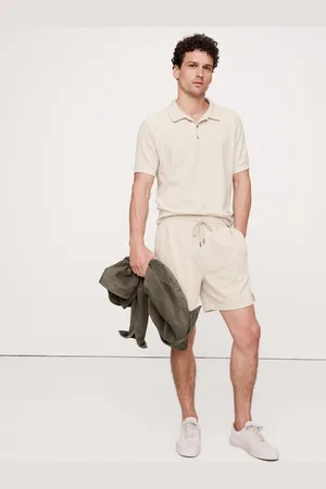 Banana Republic Waffle Knit Pull On Shortslarge