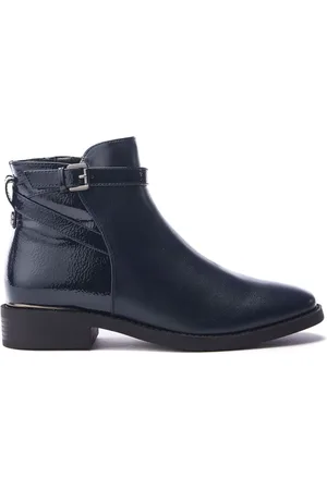 Moda In Pelle Laira Smart Ankle Boots With Strap Detail