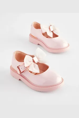 Ted Baker Girls Back to School Mary Jane Sort Sko med Sløjfe