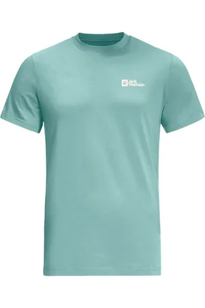 Jack Wolfskin Mens Green Essential 100% Organic Cotton T-Shirt2X-Large