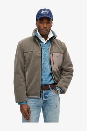 Superdry Relaxed Fleece Trekker JakkeXXL