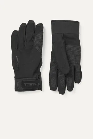 Sealskinz Harling Waterproof All Weather Black GlovesL