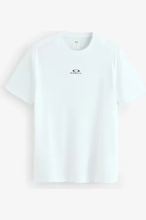 Oakley Bark New Short Sleeve White T-Shirtlarge