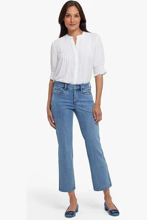 NYDJ Blue Marilyn Straight Ankle Jeans38
