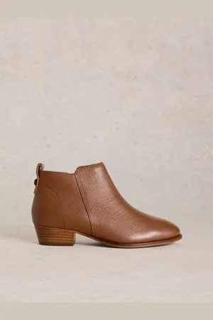 White Stuff Willow Leather Ankle Boots