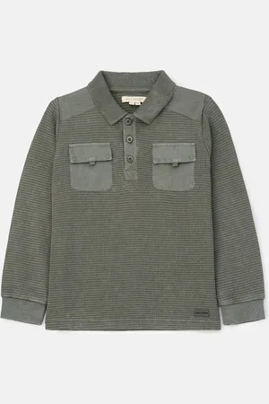 Angel & Rocket Finn Textured Langærmet Polo-skjorter11 - 12 år (146 - 152cm)