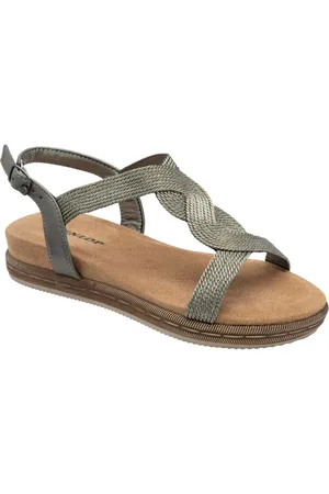 Dunlop T-Bar Buckle Strap Sandalseu42
