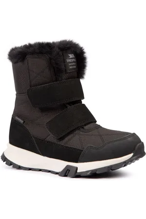 Trespass Female Eira Black Snow Boots