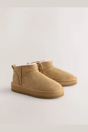 Next Faux Fur Lined Ankle Boots